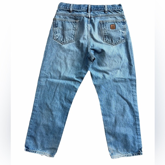 Carhartt Men's Light Blue Relaxed Jeans - Picture 2 of 4